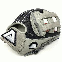 Baseball Glove by Akadema is 12.75 inch pattern, H-web, open back, and 
