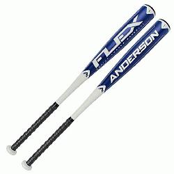 he Anderson Flex -10 Senior League 2 34 Barrel bat is made from the same type of