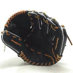tcher or utility 12 inch baseball glove is made with black stiff American