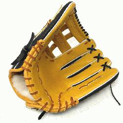 .75 inch baseball glove is made with tan stiff American Kip lea