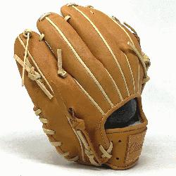 This classic 11.5 inch baseball glove is made with tan stiff American Kip leather. Spi