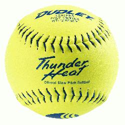 Inch Fastpitch USSSA Softballs (1 dozen) : Leather cover is highly dur