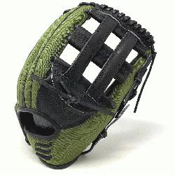 style=font-size: large;>The Emery Glove Co 12.75 Inch Batch Zero Baseball Glove. The palm 
