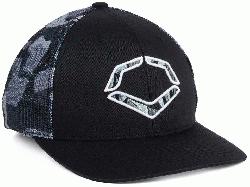 rown, structured fit Embroidered EvoShield logo on front F