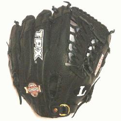 lugger 11.5 Omaha Crossover Series Black Modified Trap Web Baseball Glove.