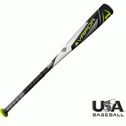 Vapor (-9) 2 5/8 USA Baseball bat from Louisv