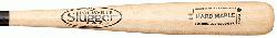 lugger Hard Maple Wood Baseball Bat Turning