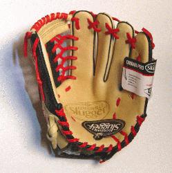 e Slugger Omaha Pro series brings together premium shell leather with softer linings for a s