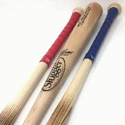  baseball bats by Louisville Slugger. MLB Authentic Cut Ash Wood. 33 inch. Cupped. 3 ba