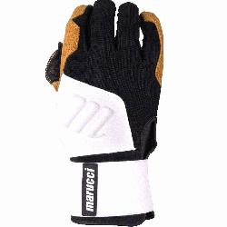 e=font-size: large;>Marucci durable Blacksmith Batting Gloves for tough training.</span><