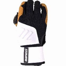 =font-size: large;>Marucci durable Blacksmith Batting Gloves for tough trainin