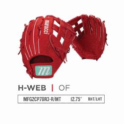 style=font-size: large;>The Marucci Capitol line of baseball gloves is a top-of-