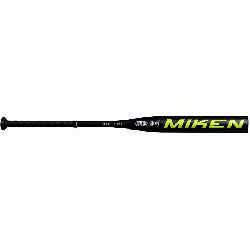 DESIGNED FOR ADULTS PLAYING RECREATIONAL AND COMPETITIVE SLOWPITCH SOFTBALL, this Miken