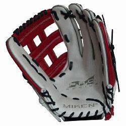 ken Pro Series 13 slow pitch softball glove features soft, full-grain leather which 