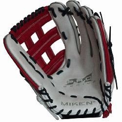o Series 13.5 slow pitch softball glove features soft, full-grain leather which provides impr