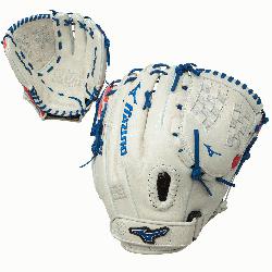 VP Prime SE fastpitch softball series gloves feature a Center Pocket Designed Pattern that natu