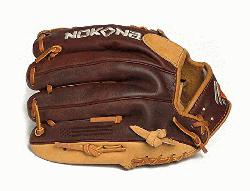  Select youth performance series gloves from Nokona are made with top-of-the-line leathers; Top gra