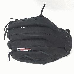 e made of American Bison and Supersoft Steerhide leather combined in black and cream colors. Nokona