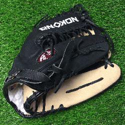 ng adult black alpha American Bison S-7MTB Baseball Glove 12.75 Trap Web.</p>
