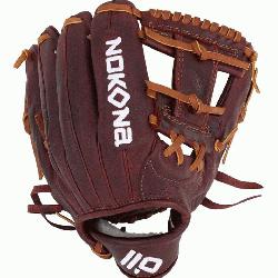 tern. I-Web with Open Back. Infield Pattern Kangaroo Leather Shell - Com