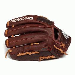 eb. Open Back. 12 Infield/Pitcher Pattern Kangaroo Leather Shell - Combines Sup