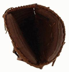 3.50 Inch Catchers Mitt, Closed Web, Conventional Open Back Index Finger Pad