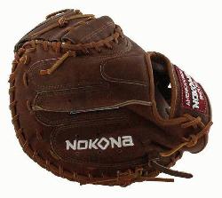 Catchers Mitt, Closed Web, Conventional Open Back Index Finger Pad For Added Protection. Deep 