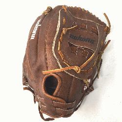 na Classic Walnut 13 Softball Glove Right Handed Throw Size 13 : Nokonas signatur