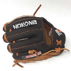 ona 9 Inch Youth/Toddler Glove</strong></p> <p>Nokona Alpha very small 9 inch Baseball Gl