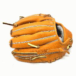  11.75 inch orange Japan Kip baseball glove with black sheepskin lining.</p>