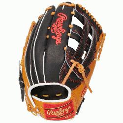 de leather crafted from the top 5% steer hide 12 3/4 pro-grade 303 pattern with a Pro H™ web