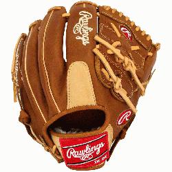 art of the Hide baseball glove features a conventional back and the Two Piece 