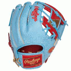 >Add some color to your game with the Rawlings 11.5 inch Heart of the Hide ColorSync 6 infield