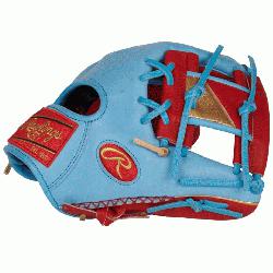 color to your game with the Rawlings 11.5 inch Heart of the Hide ColorSync 