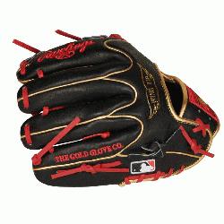 art of the Hide 11.75-inch infield glove adds a touch of style to a classic design. It als