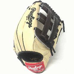 gs Heart of the Hide 12.75 inch baseball glove. H Web. Open Back.
