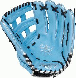 rt of the Hide ColorSync outfield glove is constructed from ultra-prem