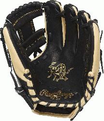 . 25-inch Heart of the Hide infield glove provides balanced perform