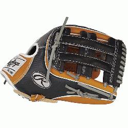 le=font-size: large;>The Rawlings Heart of the Hide Hyper Shell 12.75-inch Outfield Glov