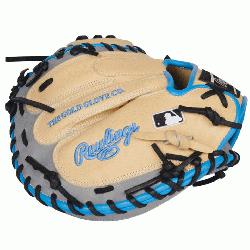 your game behind the plate with this Rawlings Heart of the Hide ColorSync 6.0 size 3
