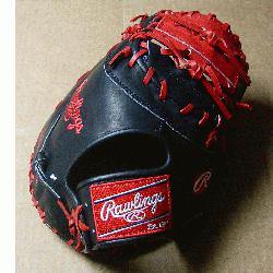 Heart of the Hide players series 1st Base model features an open Web. Wi