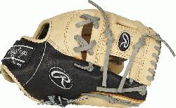 top of the line, ultra-premium steer hide leather the Rawlings Heart of the Hide 11. 5-inch inf