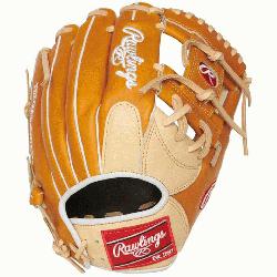 from Rawlings’ world-renowned Heart of the Hide steer hide leather, Heart of the Hide glov