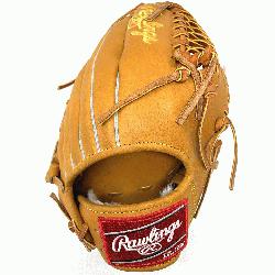 -T Horween, just a mark on the back of the glove where the leather lace indented in