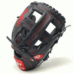 e=font-size: large;>The Rawlings Black Heart of the Hide PROTT2 baseball glove,