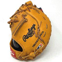 es.com exclusive Horween PRODCT 13 Inch first base mitt in Left Hand Throw.</span></