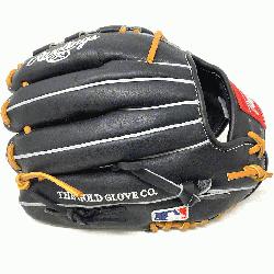 <p>Rawlings DJ2 black with tan laces, in Horween leather. </p>