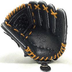 <p>Rawlings DJ2 black with tan laces, in Horween leather