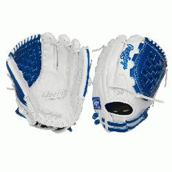  in style with the Liberty Advanced Color Series 12-Inch infield/pitchers glove. Its adjustab
