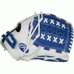 om the finest full-grain leather, the Liberty Advanced 12.5-Inch fastpitch glo